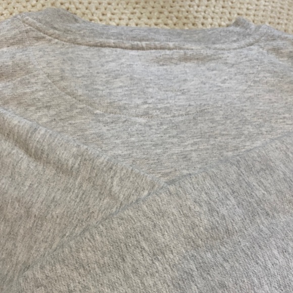 APC U.S. Logo & Stars on Long Sleeve Gray Retro Fit Pullover Sweatshirt MED NWOT - Picture 15 of 15